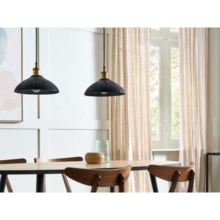 Beliani Lampe suspension en Manguier Boho CHEYYAR  