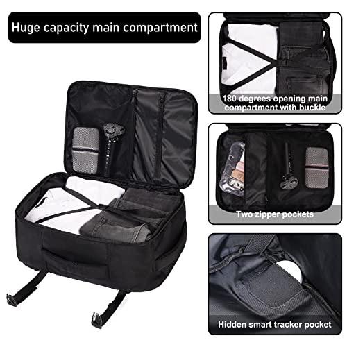 Only-bags.store Rucksack 45 x 36 x 20 cm für Ryanair Flugzeug Reiserucksack Handgepäck Laptop Tagesrucksäcke PET Recycled Umweltfreundlicher Rucksack Wasserdicht unter Sitz 20 L  
