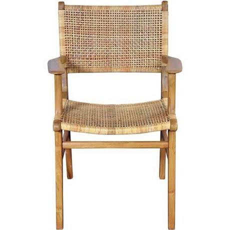 mutoni Poltrona rattan teak naturale  