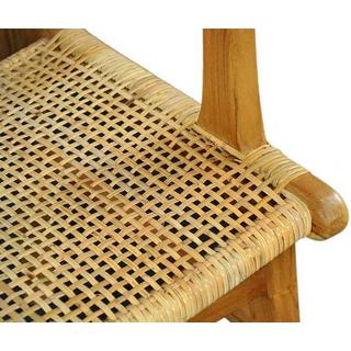 mutoni Poltrona rattan teak naturale  