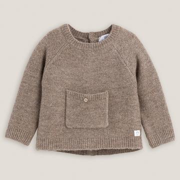 Pull tricot point mousse