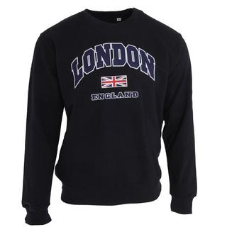 Universal Textiles  Sweatshirt mit Aufschrift London England und UnionJackDesign 