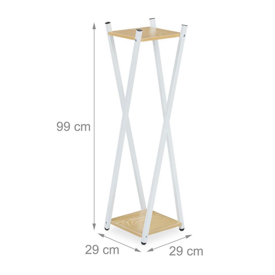 B2X Piedistallo per fiori a 2 livelli  