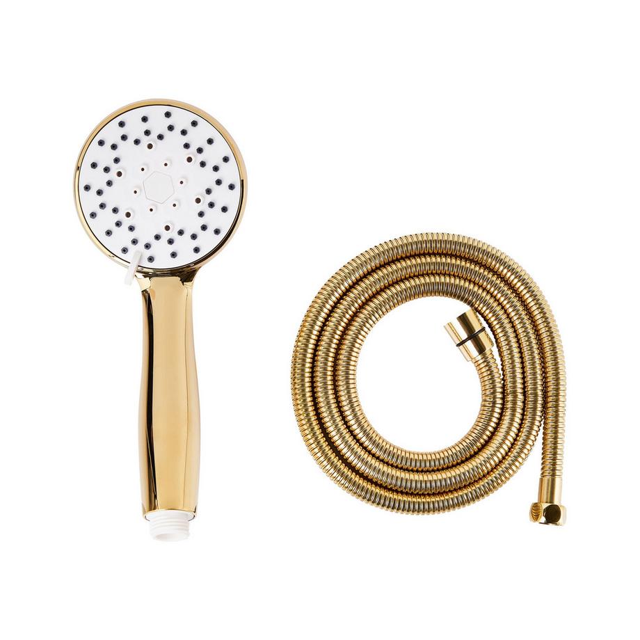 Beliani Kit doccia con soffione e flessibile en ABS (materiale sintetico resistente) Classico MACAY  