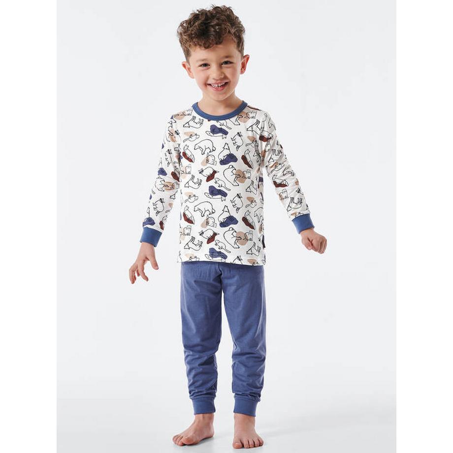 Schiesser  Boys Bündchen Pyjama 