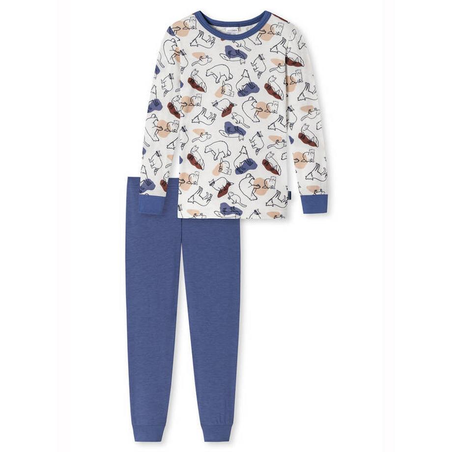 Schiesser  Boys Bündchen Pyjama 