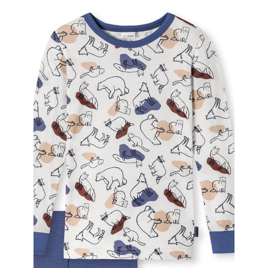 Schiesser  Boys Bündchen Pyjama 