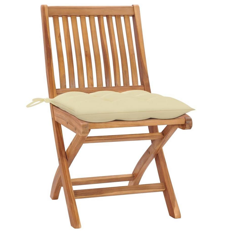 VidaXL Chaise de jardin bois  