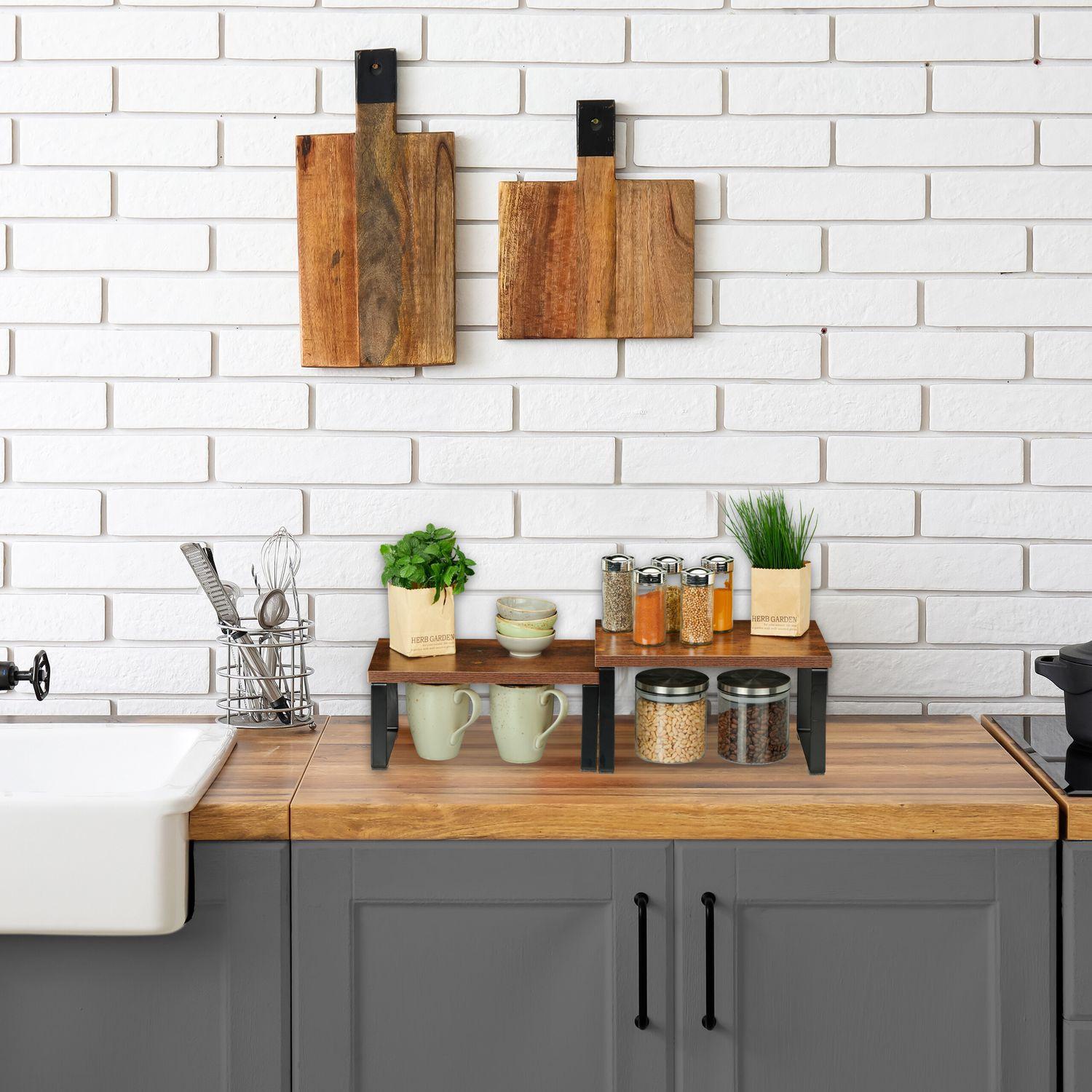 B2X Tischregal 2-teilig Industriedesign  