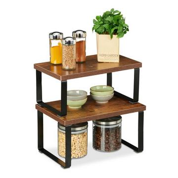 Tischregal 2-teilig Industriedesign