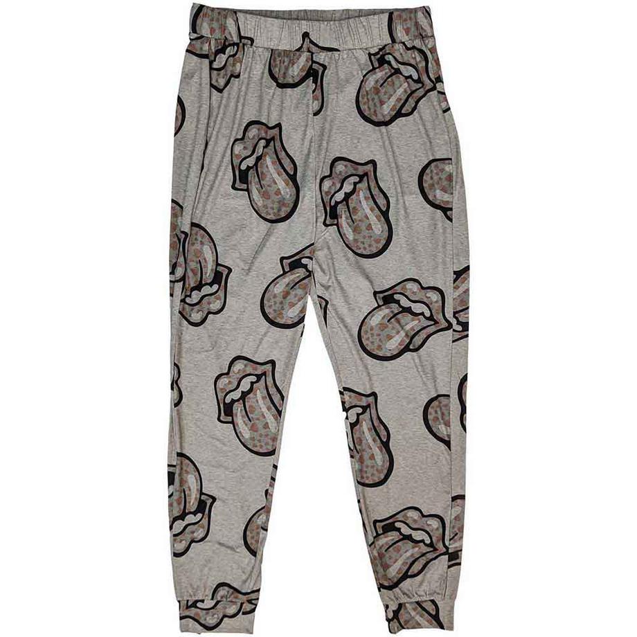 The Rolling Stones Ensemble de Pyjama Imprimé Logo Cœur  