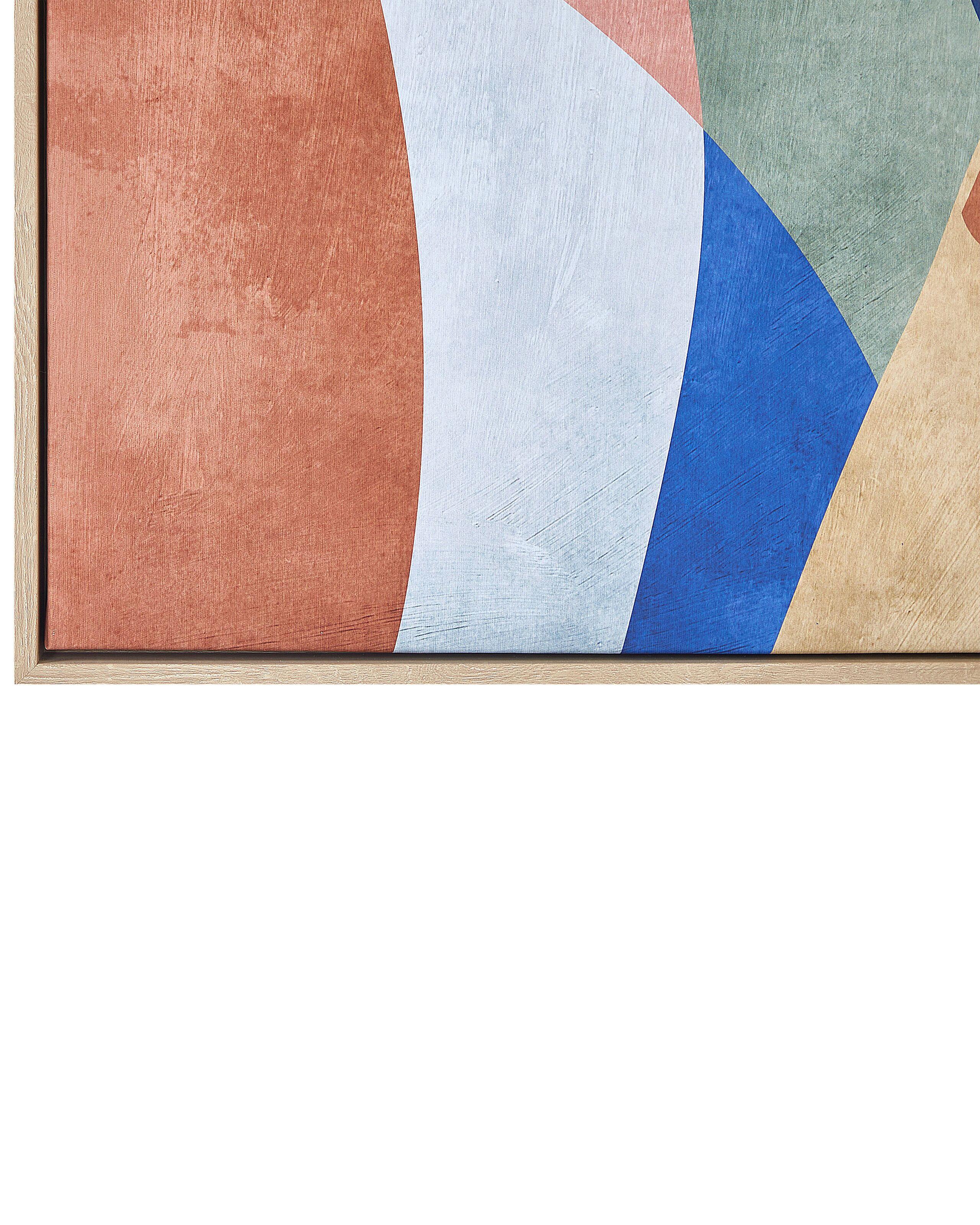 Beliani Imprimé sur toile en Tissu Moderne BITETTO  