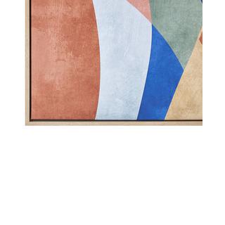 Beliani Imprimé sur toile en Tissu Moderne BITETTO  