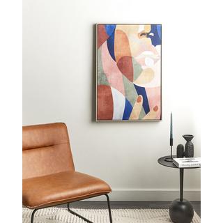 Beliani Imprimé sur toile en Tissu Moderne BITETTO  