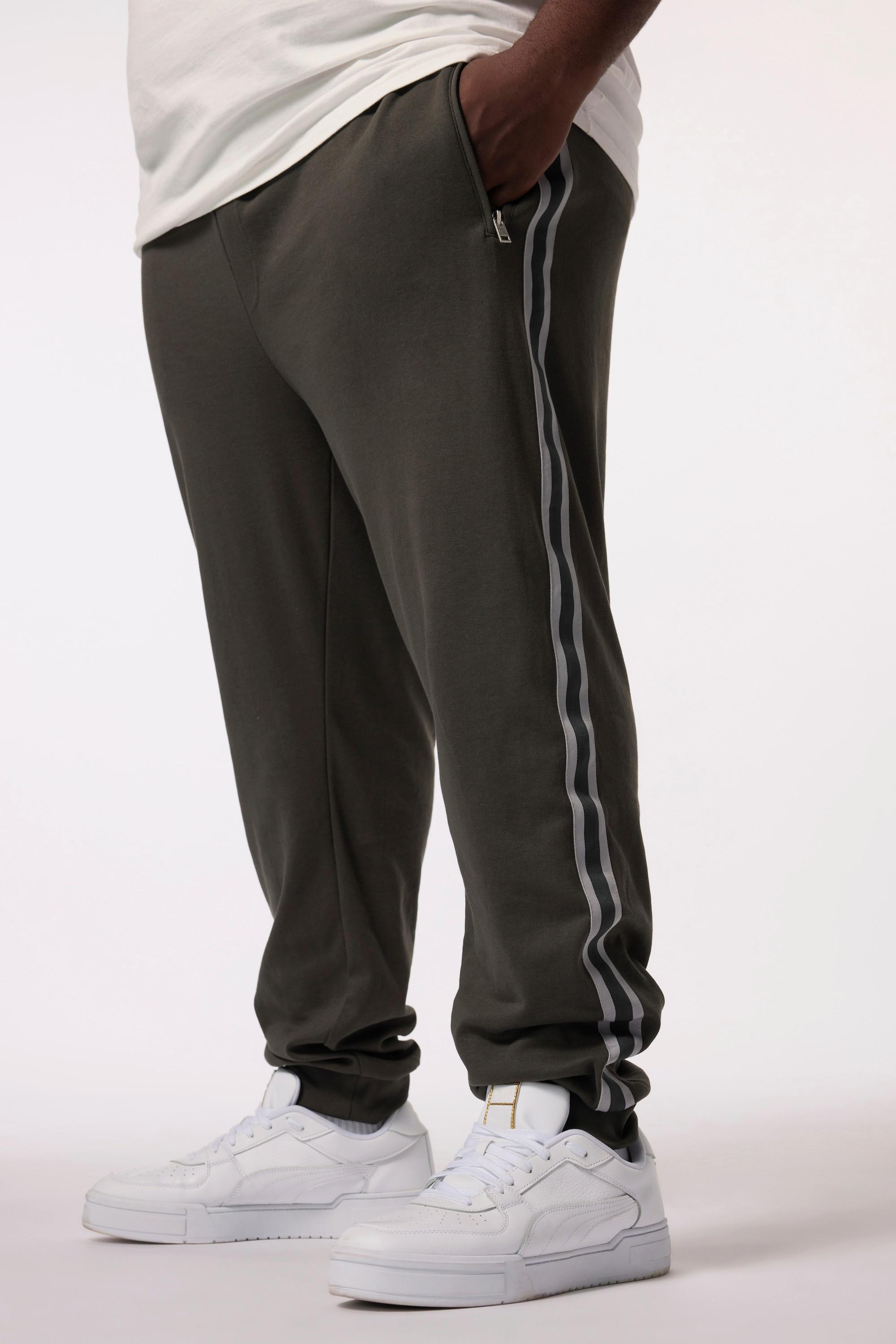 Sthuge  Pantaloni di felpa con cintura elastica e taglio moderno, fino alla tg. 8XL 