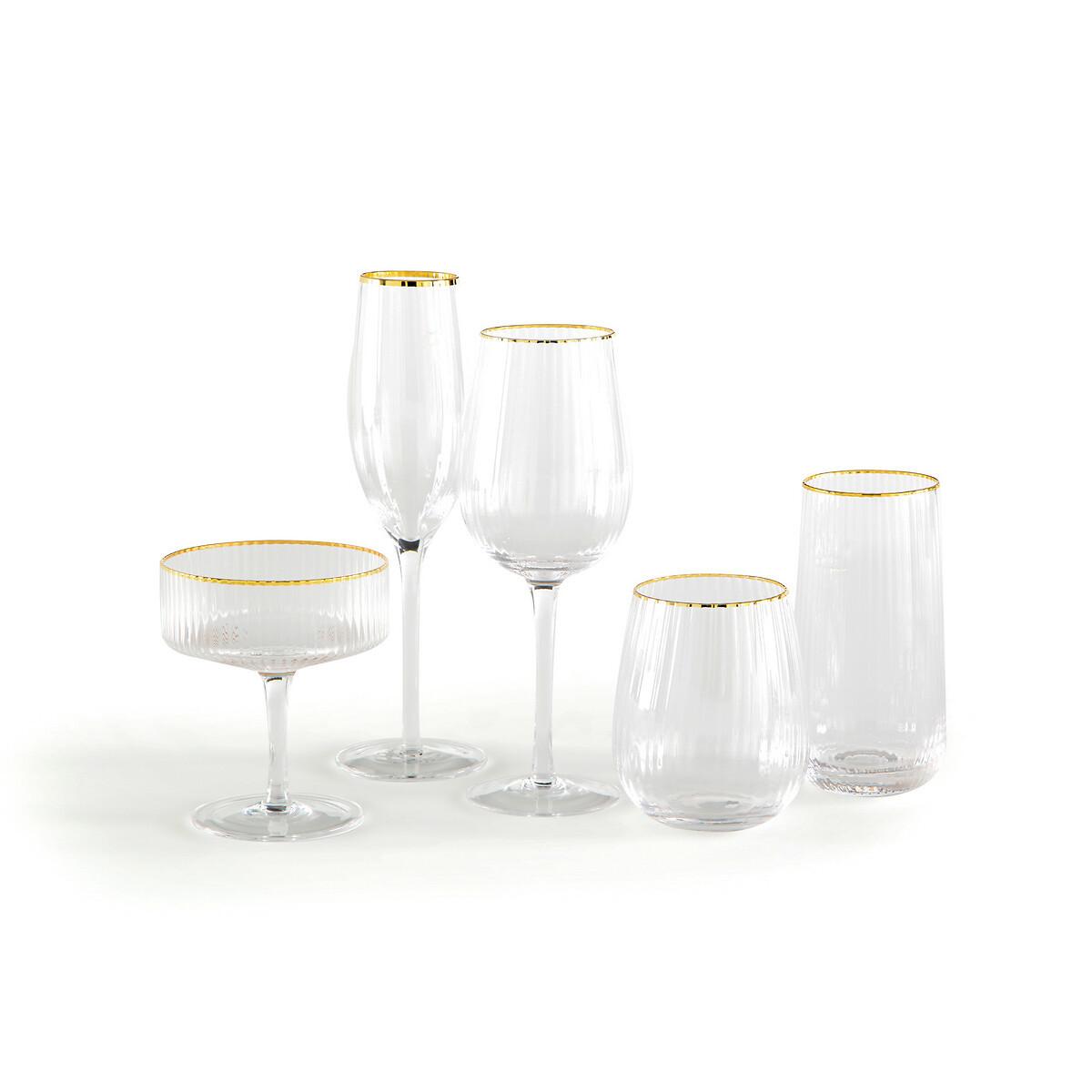 La Redoute Intérieurs 4er-Set Champagnergläser Lurik  