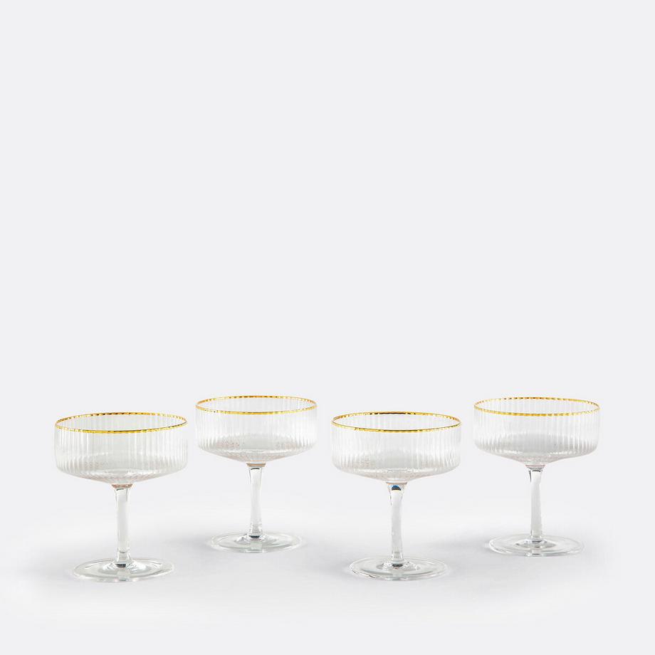 La Redoute Intérieurs Lot de 4 coupes à champagne  