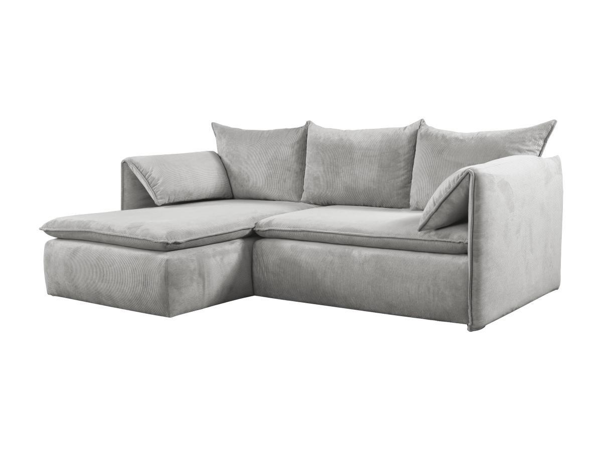 PASCAL MORABITO Ecksofa mit Schlaffunktion TEODORA von PASCAL MORABITO Kord Ecke links  