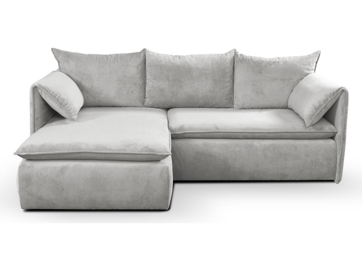 PASCAL MORABITO Ecksofa mit Schlaffunktion TEODORA von PASCAL MORABITO Kord Ecke links  