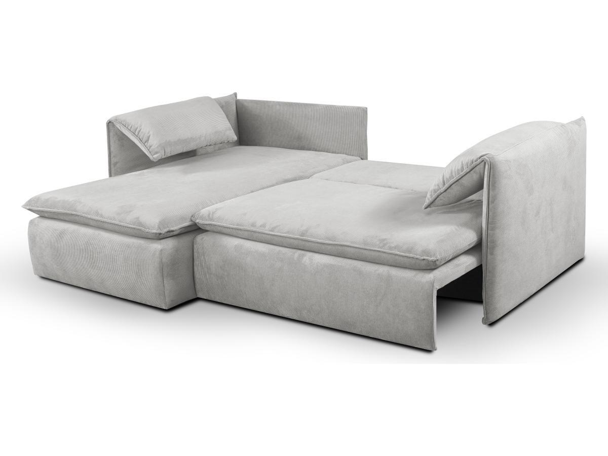 PASCAL MORABITO Ecksofa mit Schlaffunktion TEODORA von PASCAL MORABITO Kord Ecke links  