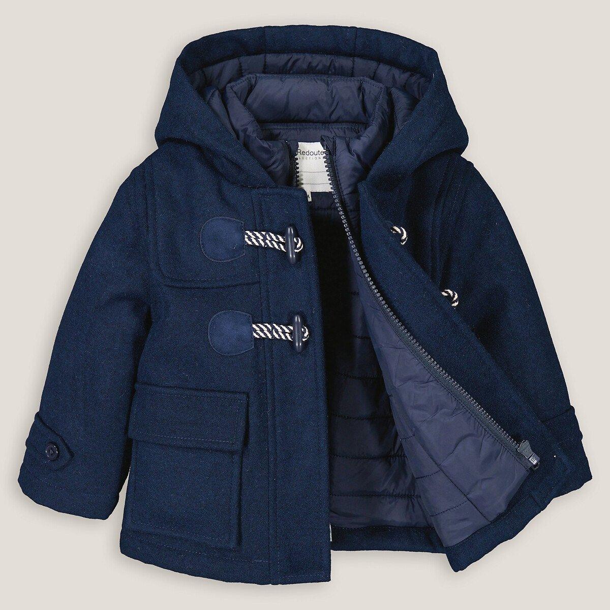 La Redoute Collections  Dufflecoat mit Kapuze 