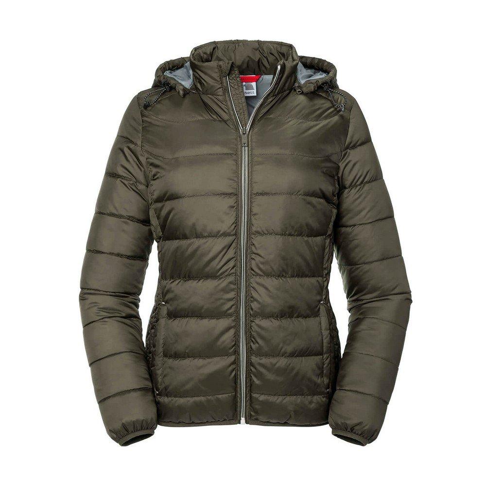 Image of Nano Jacke Mit Kapuze Damen Olivegrün 3XL