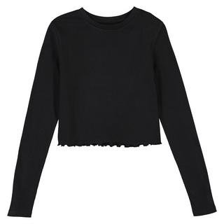 La Redoute Collections  T-shirt cropped en côtes 