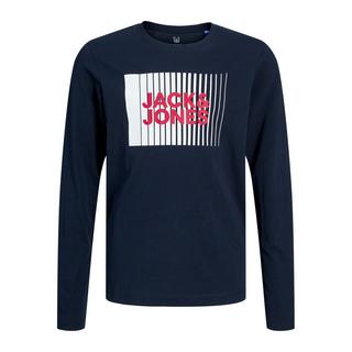 JACK & JONES  T-shirt bambino a maniche lunghe con scollo rotondo Jack & Jones Corp Logo Play 