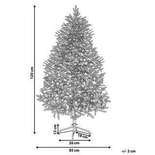 Beliani Albero di Natale en PVC Moderno BASSIE  