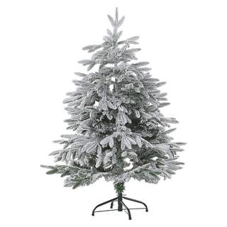Beliani Sapin de Noël artificiel enneigé en PVC Scandinave BASSIE  