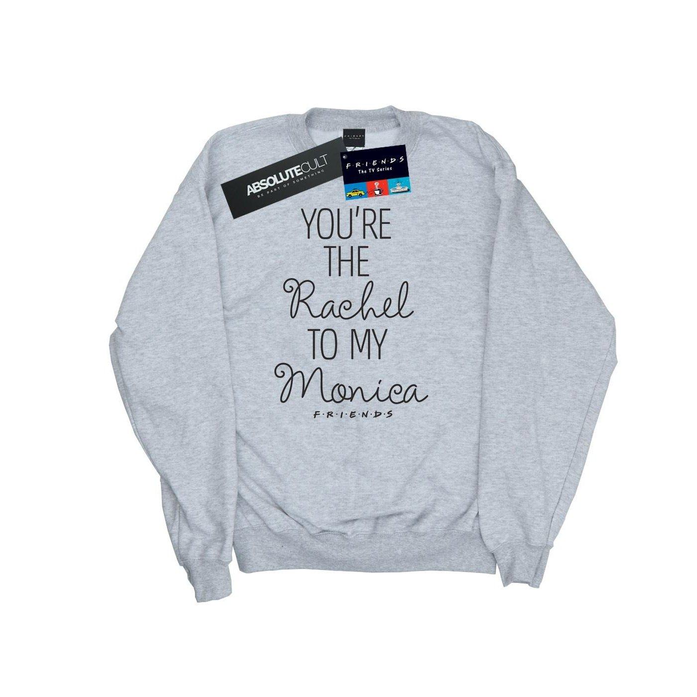 Image of You're The Rachel To My Monica Sweatshirt Damen Grau L