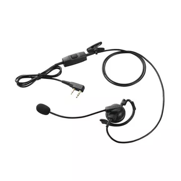 Kenwood KHS-35F écouteur/casque Avec fil Crochets auriculaires Stage/Studio Noir