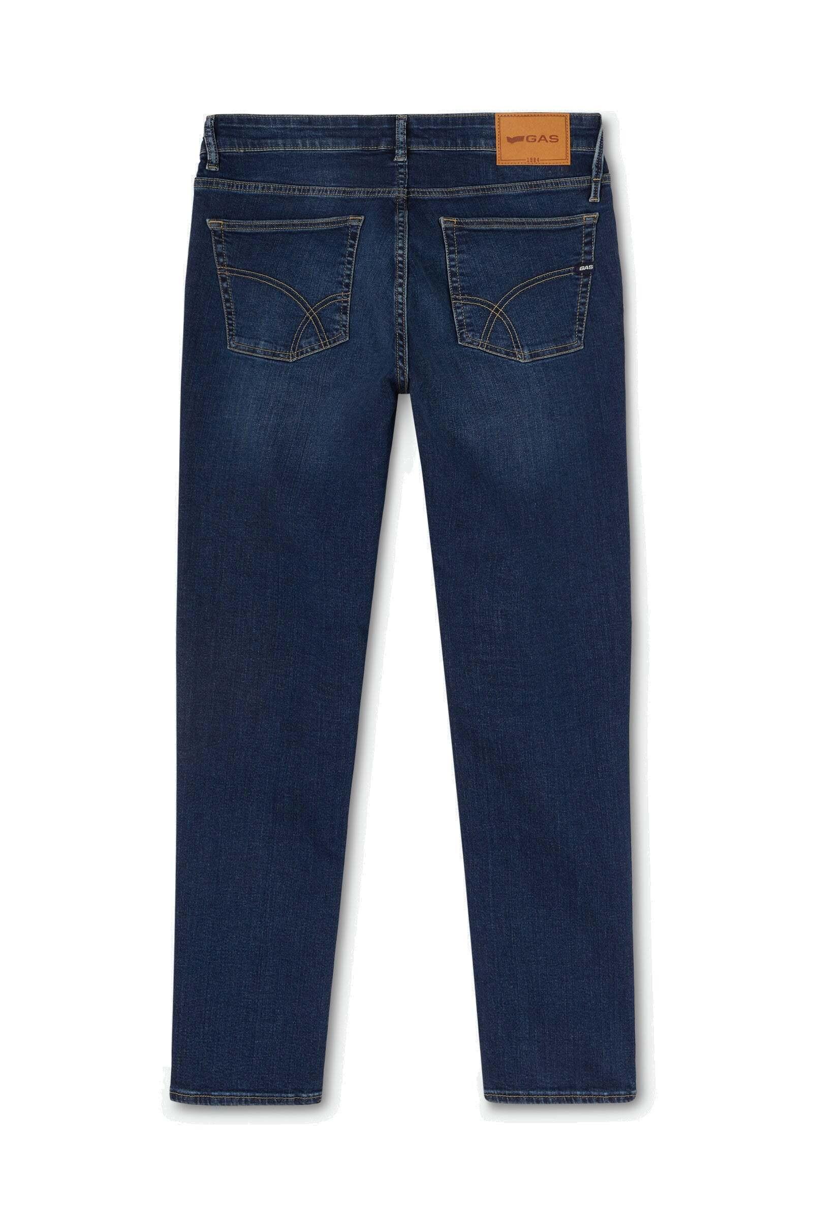 Gas  Jeans Sax Zip Rev 