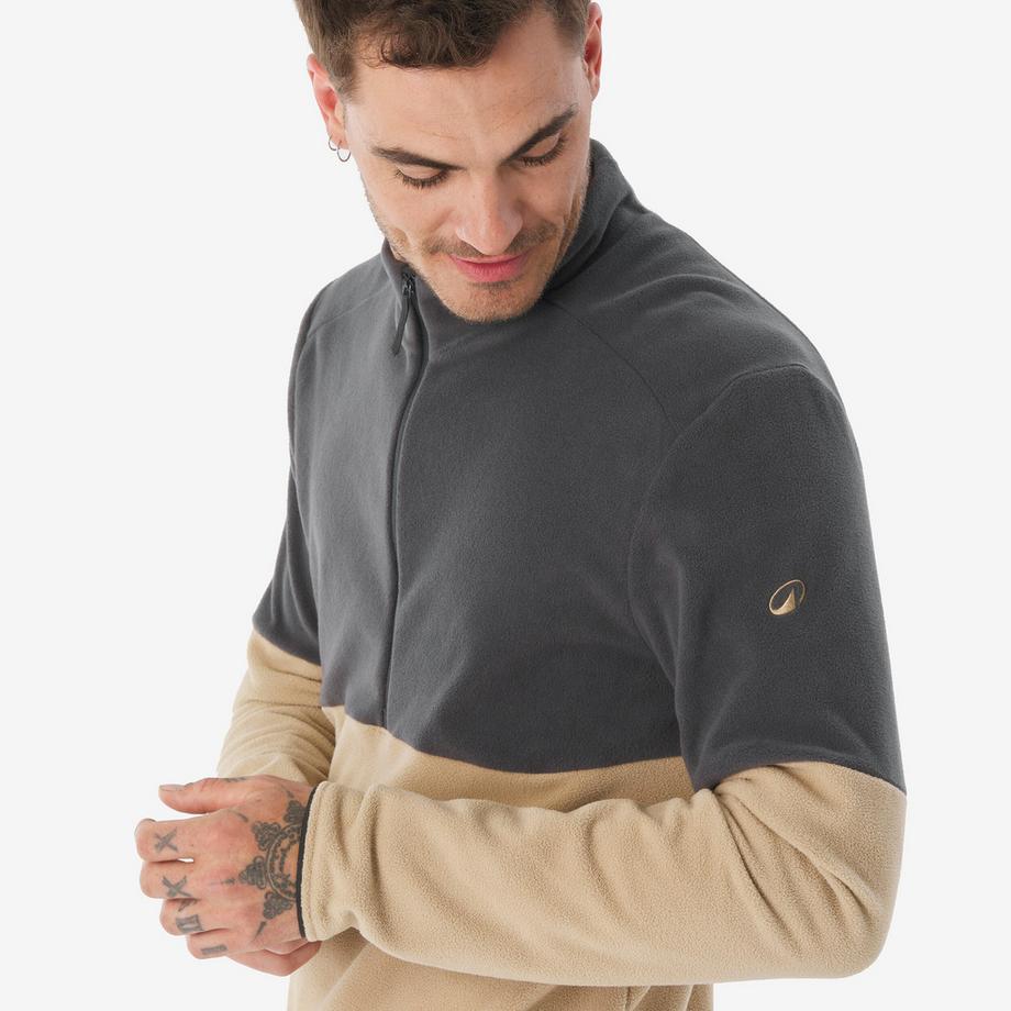 QUECHUA Pile Half Zip Trekking  