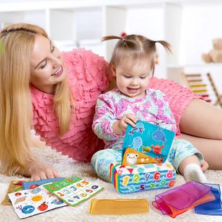 Activity-board  Interaktive sensorische Wischbox für Kleinkinder 