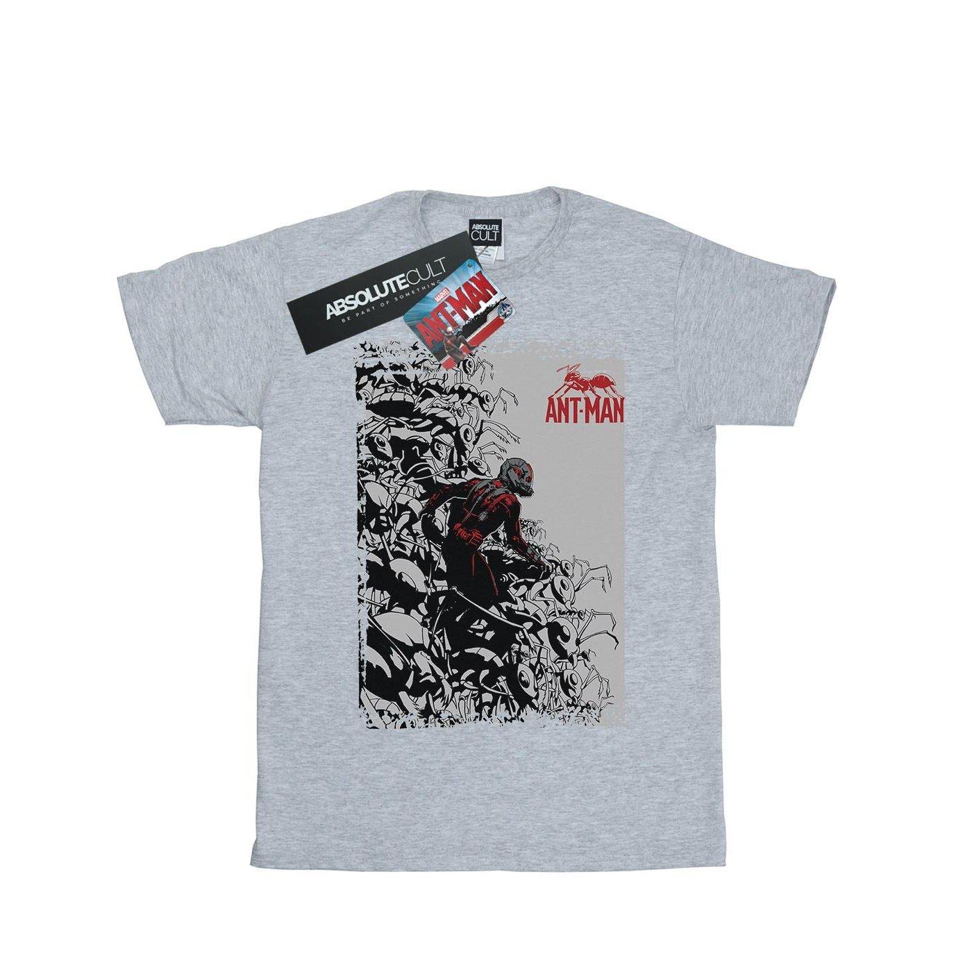 Image of Antman Army Tshirt Herren Grau S