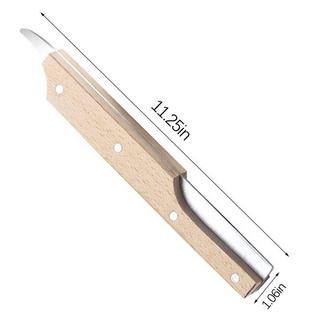 Northio Ouvre-noix de coco - bois et acier inoxydable  