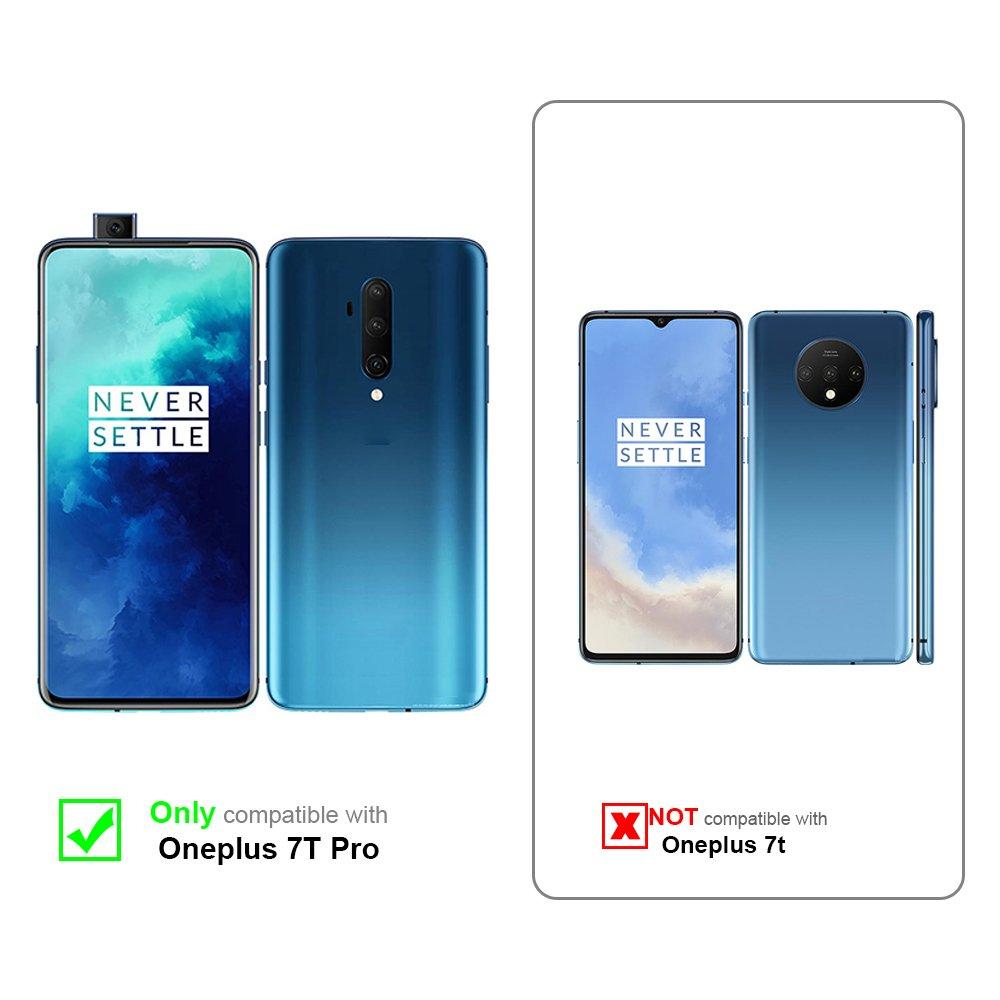 Cadorabo  Housse compatible avec OnePlus 7T PRO - Coque de protection avec fermeture magnétique, fonction de support et compartiment pour carte 