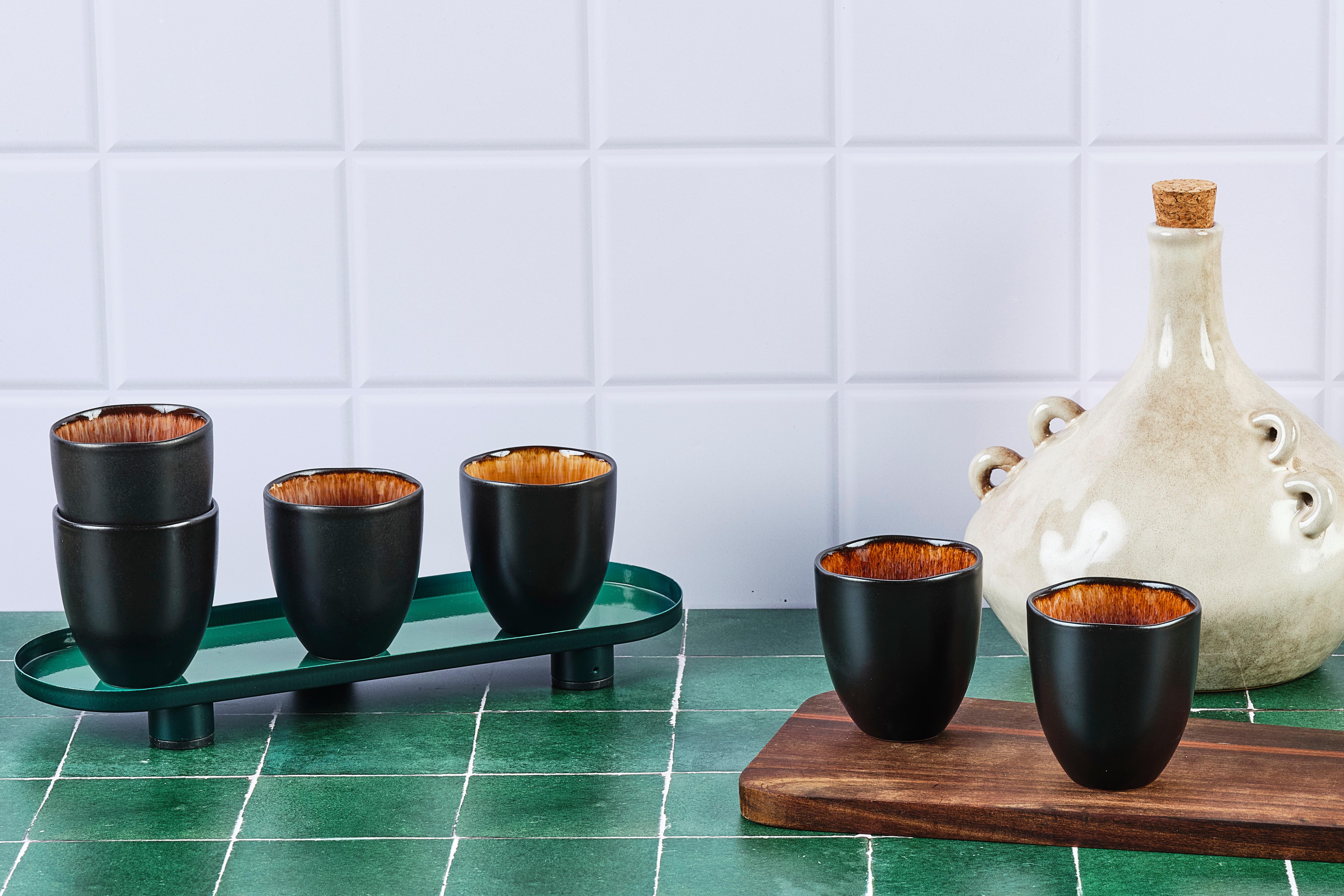 BJÖRN Tassen-Set IRIS - Braun  