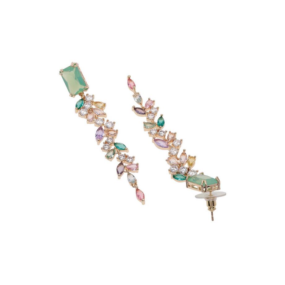 AVANT-GARDE PARIS  Elegante Blattreiche Hängeohrringe 