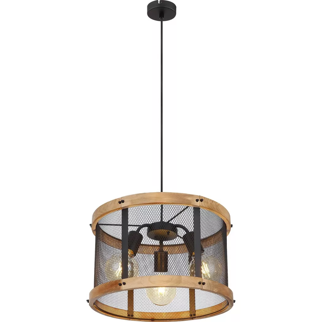 mutoni – Hängeleuchte Jeanie Metall matt 3xE27, One Size, Multicolor