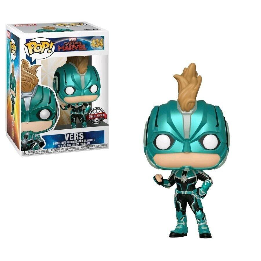 Image of POP - Marvel - Captain Marvel - 434 - Vers w/helmet