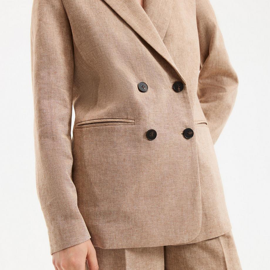 La Redoute Collections Langer Zweireiher Blazer  