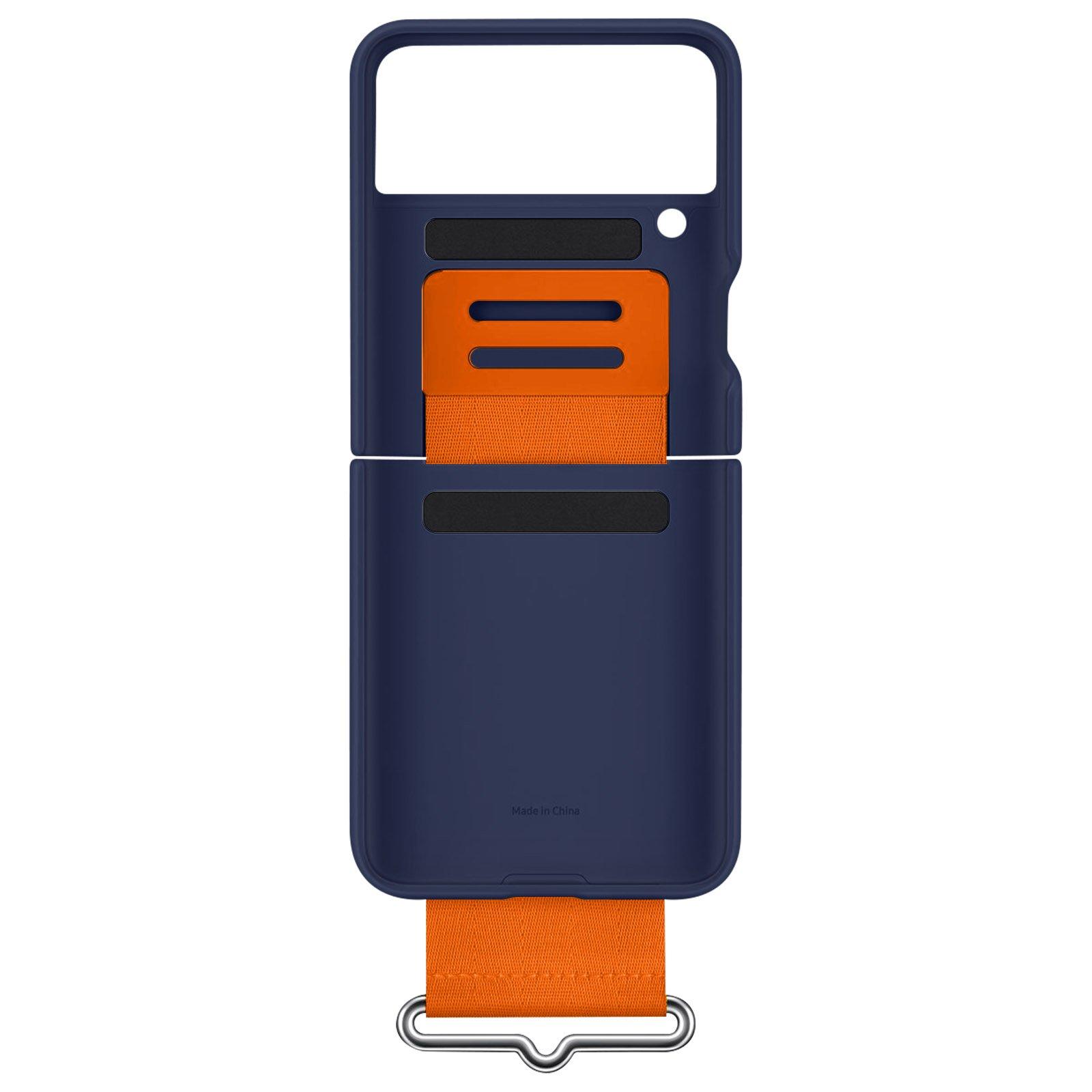 Image of Silicone Cover mit Strap Galaxy Z Flip3