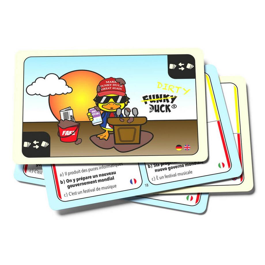 Unique-Gaming Partners  Funky Duck - Quiz Fake News 