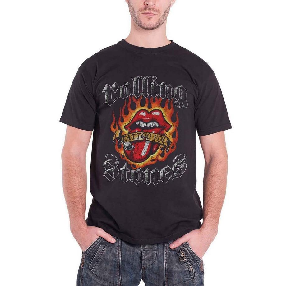 The Rolling Stones Tattoo You Logo T-Shirt  