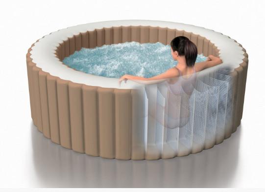 Intex  Intex 28426NL piscina fuori terra Piscina gonfiabile Piscina rotonda Marrone 