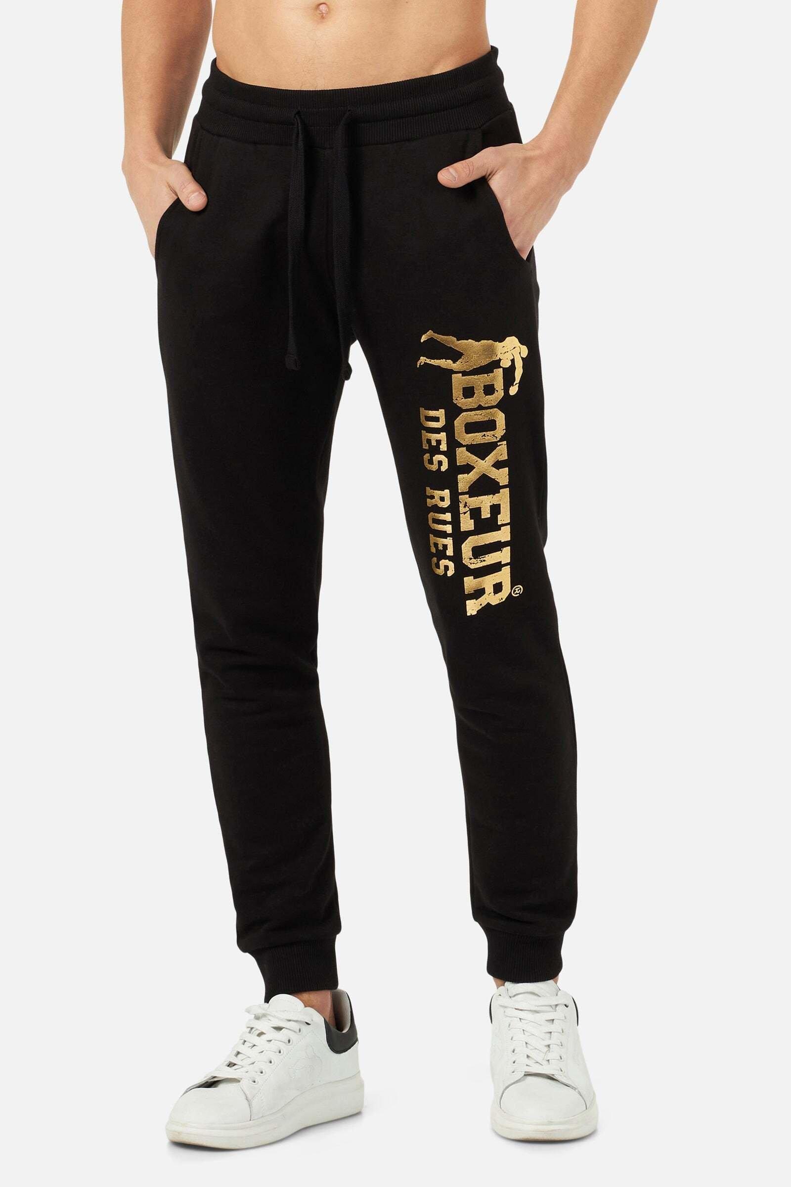 Image of Jogginghose Slim Fit Sweatpant With Logo Unisex Schwarz M