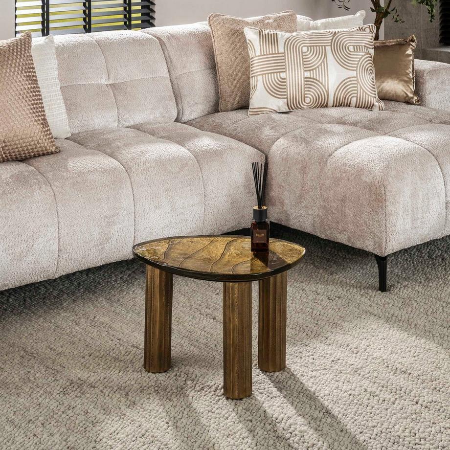 mutoni Couchtisch Eclipse antikgold S  