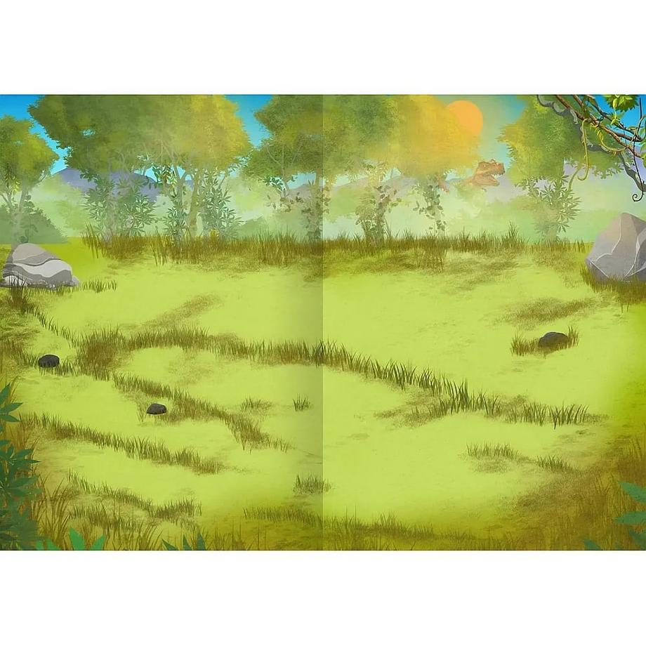 ARS EDITION  WOW! Das Metallic-Stickerbuch - Dinos 